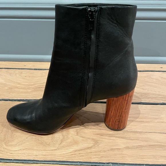 Loeffler Randall Wilder Black Leather Bootie Size 8.5 - Picture 6 of 13